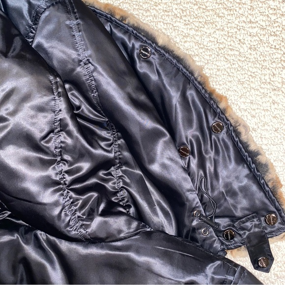 Laundry by Design Natural Fur Collar Coat Size Medium - Picture 5 of 7